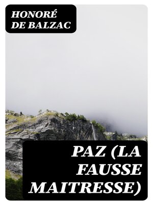 cover image of Paz (La Fausse Maitresse)